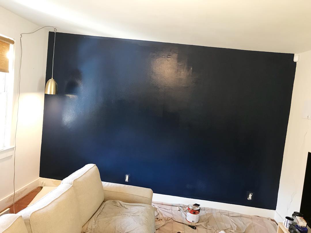 Photo of Compass Blue paint color