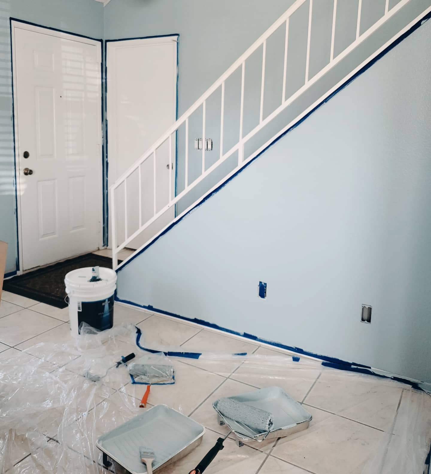 Photo of Watery paint color