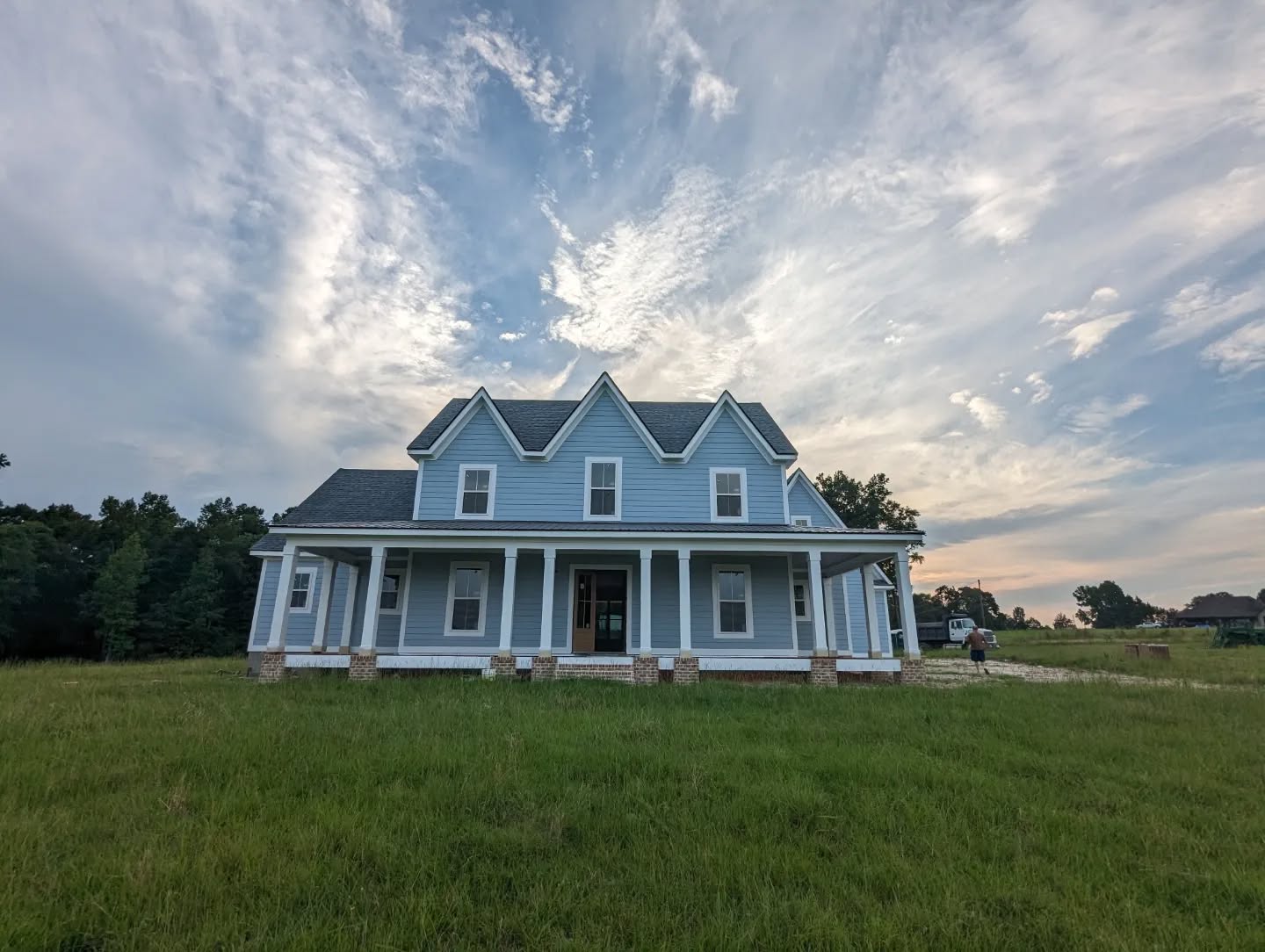 Photo of Blue Heather paint color