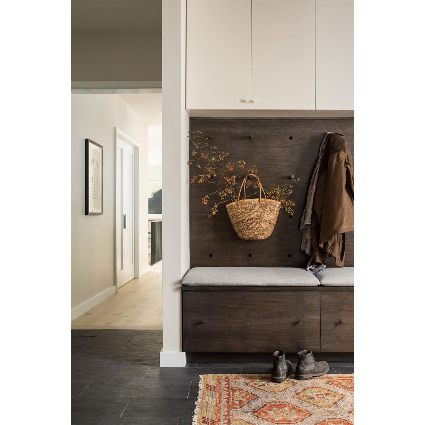 Photo of paint color bm-fog-mist in a Other Spaces by @maguireconstructioninc