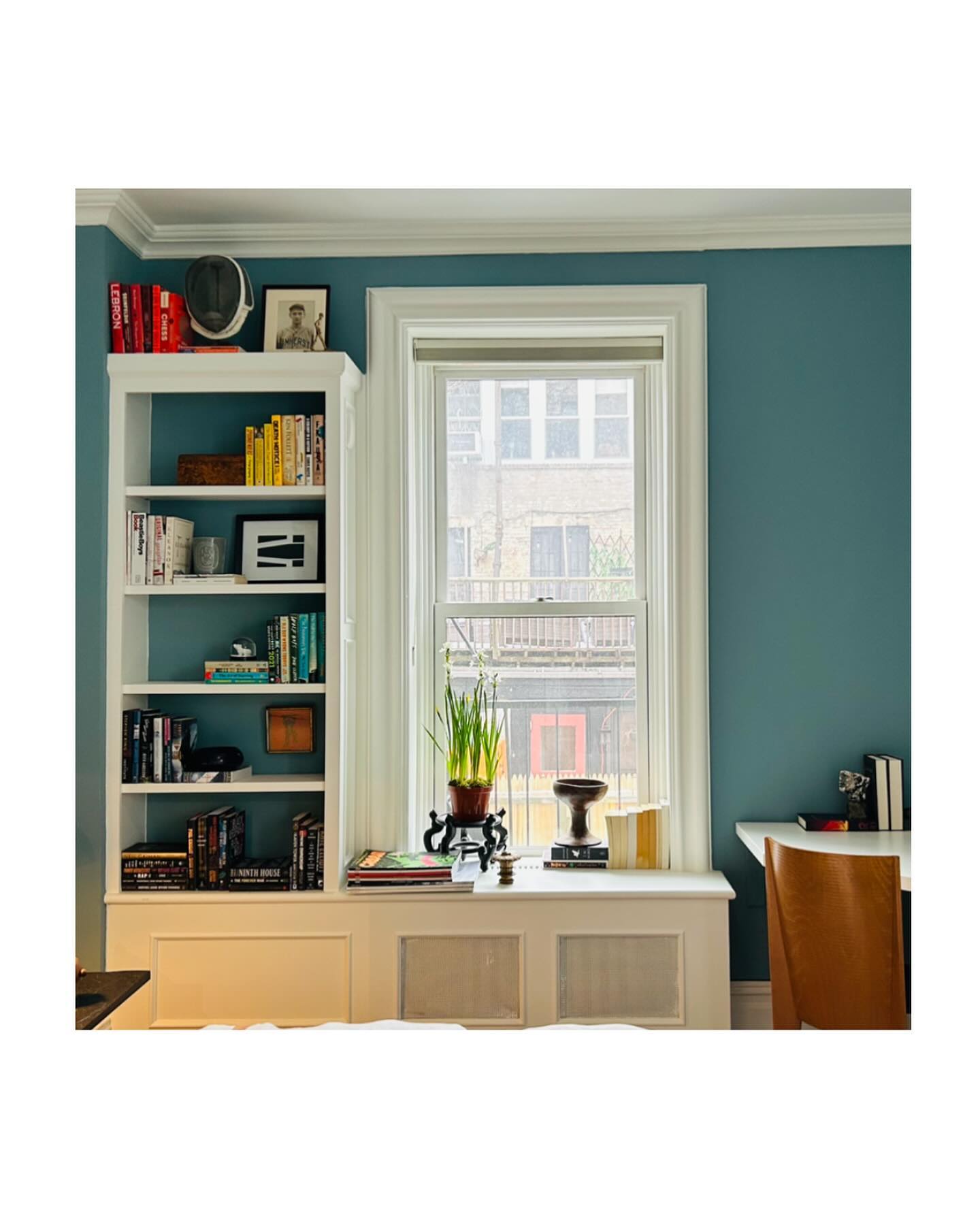Photo of Jamestown Blue paint color