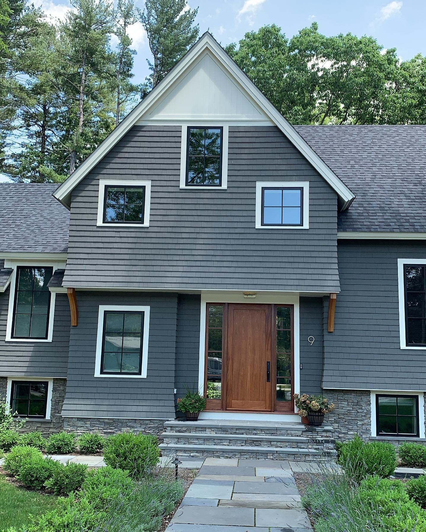 Photo of Oxford Gray paint color