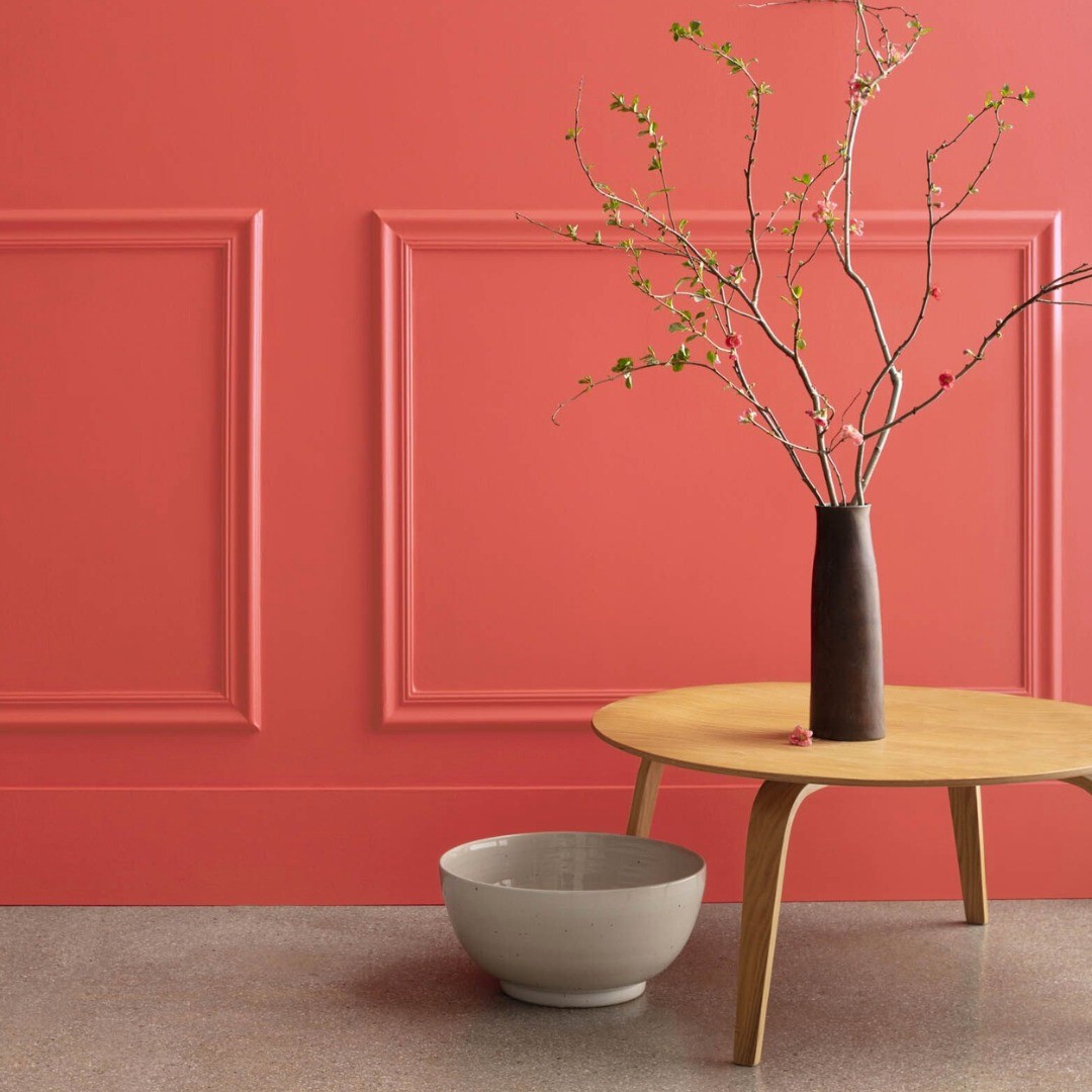 Photo of Raspberry Blush paint color