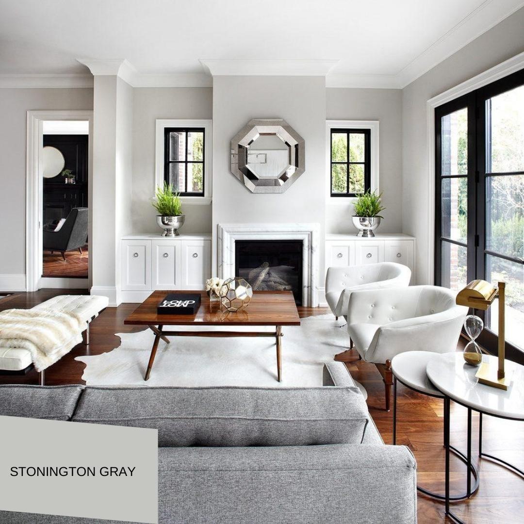 Photo of Stonington Gray paint color
