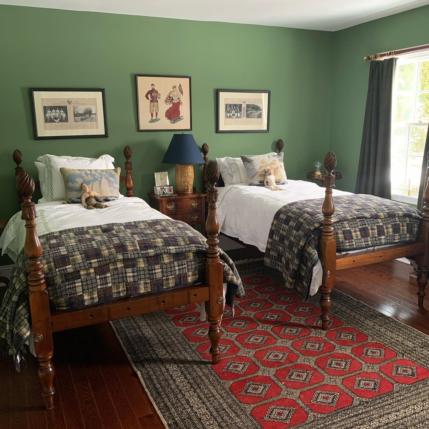 Photo of Calke Green paint color