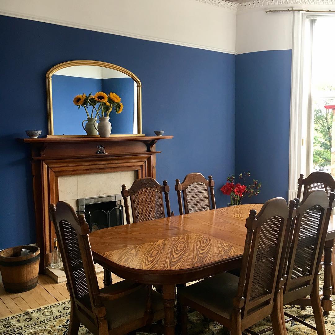 Photo of Pitch Blue paint color