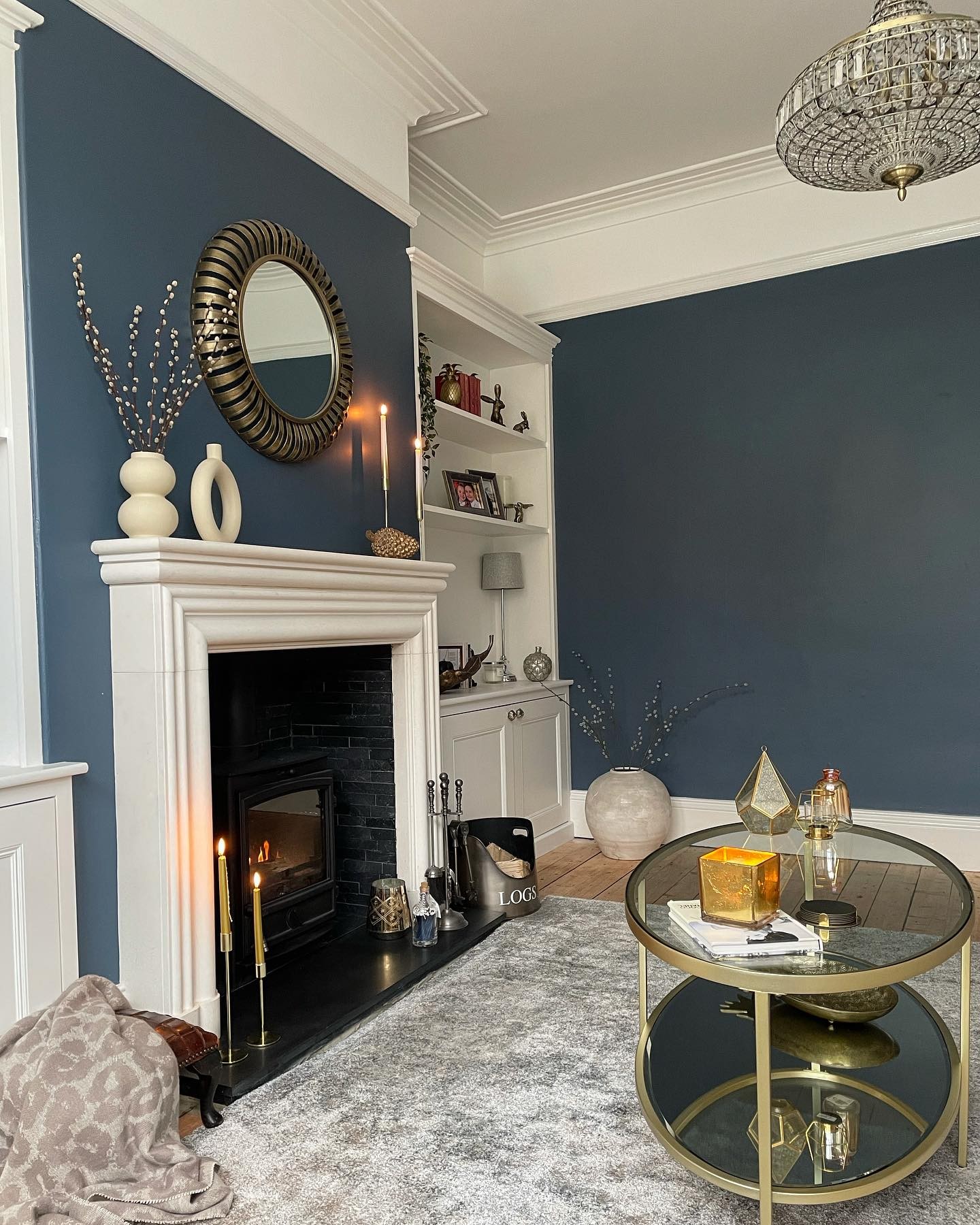 Photo of Stiffkey Blue paint color