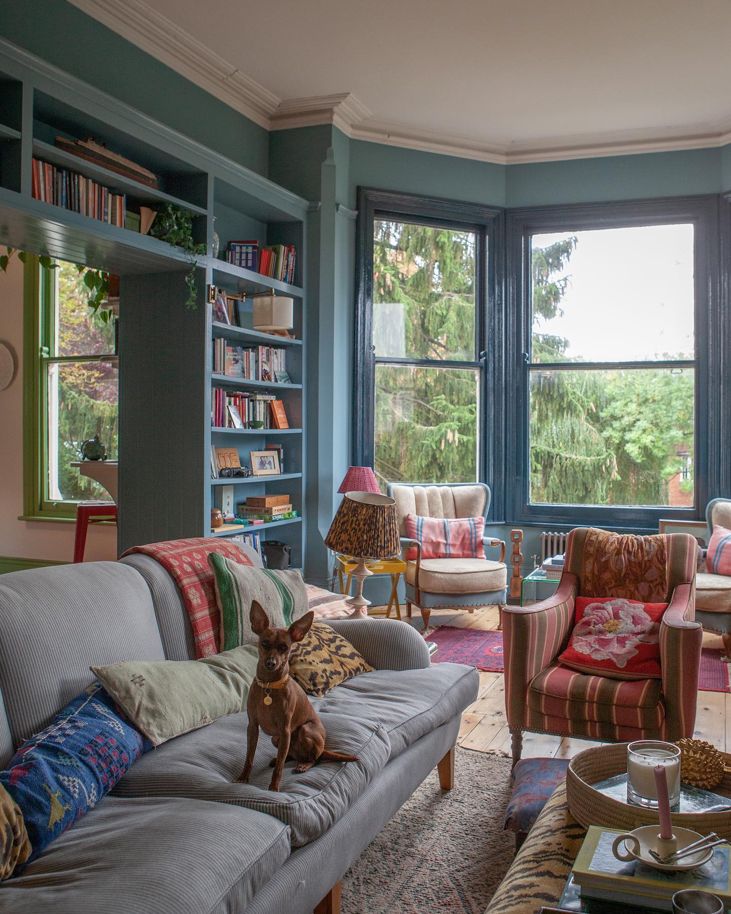 Photo of Stone Blue paint color