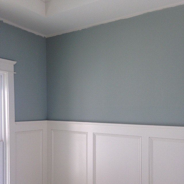 Photo of paint color sw-oyster-bay in a Other Spaces by @cmass0629