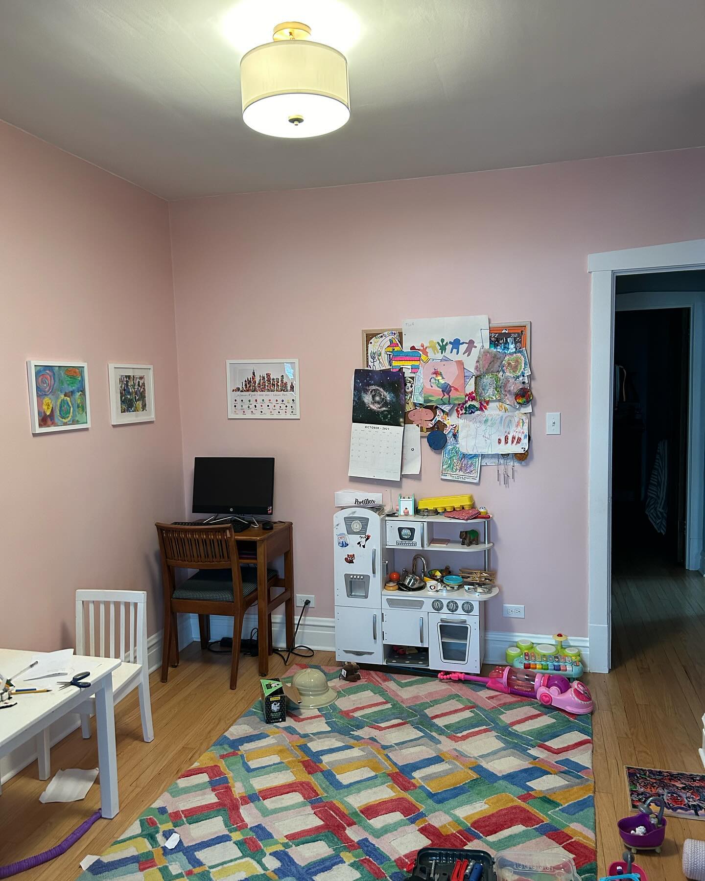 Photo of Rosy Outlook paint color