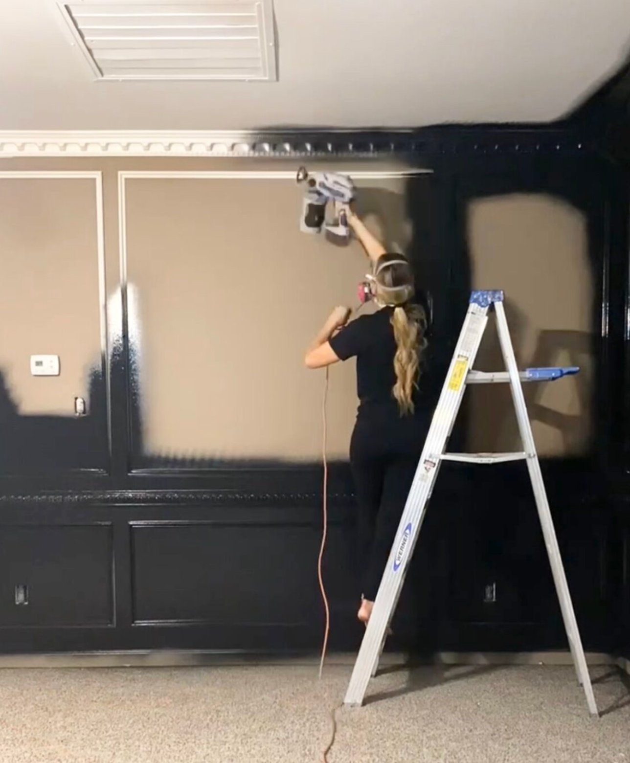 Air Sprayer Indoors