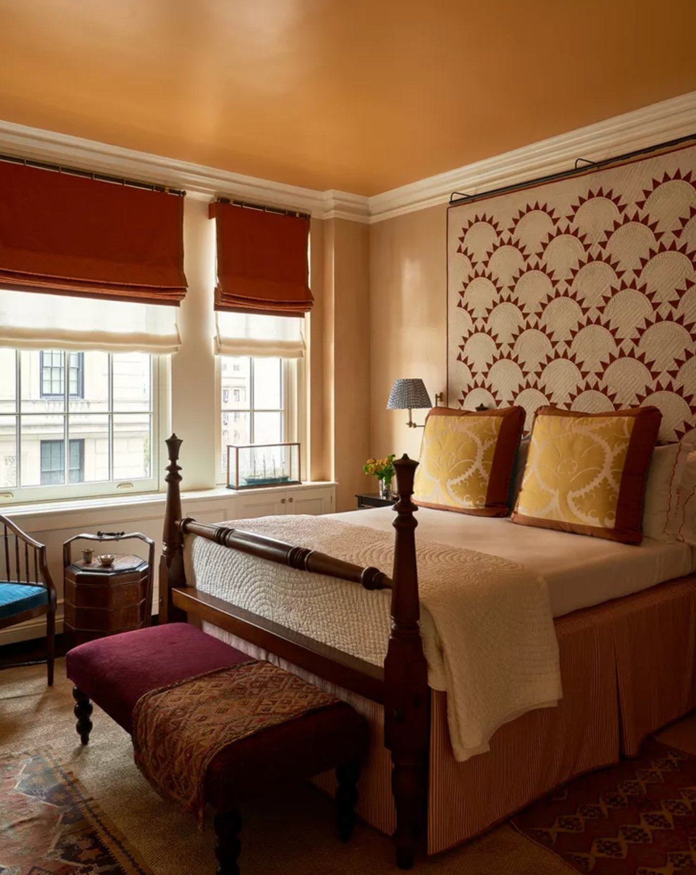 Autumn Cover by Benjamin Moore ceiling