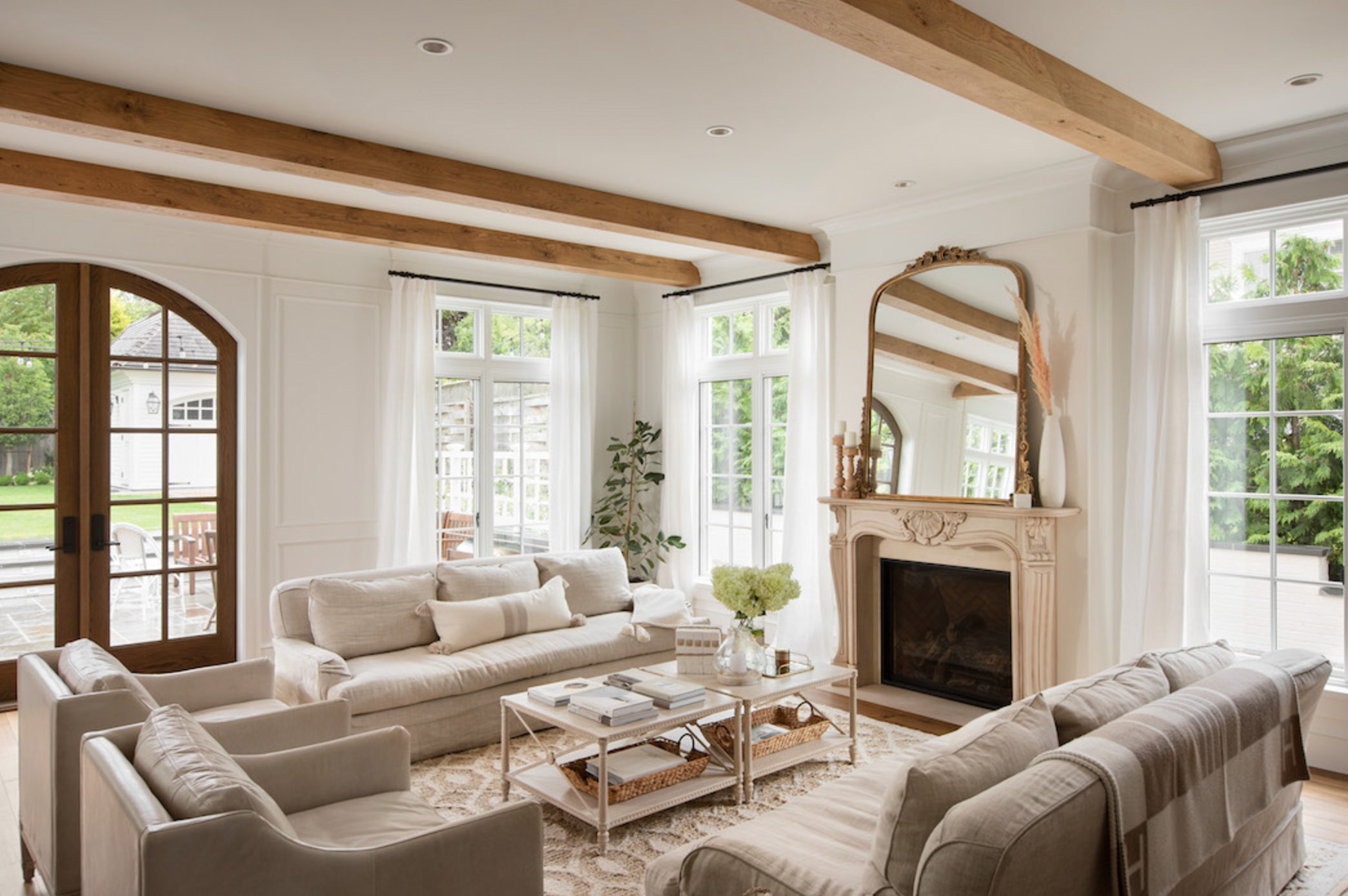BM White Dove living room
