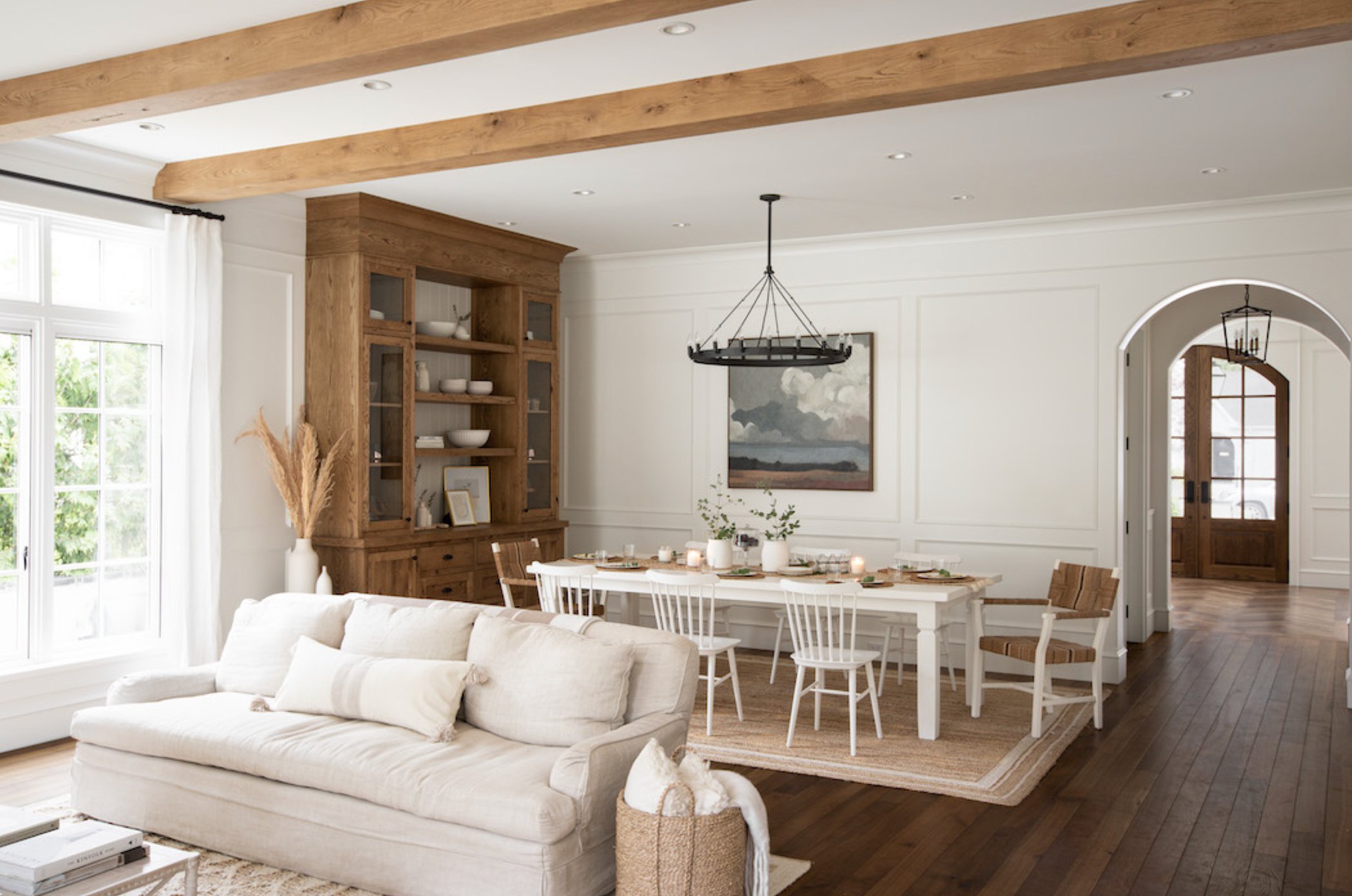 BM White Dove living room