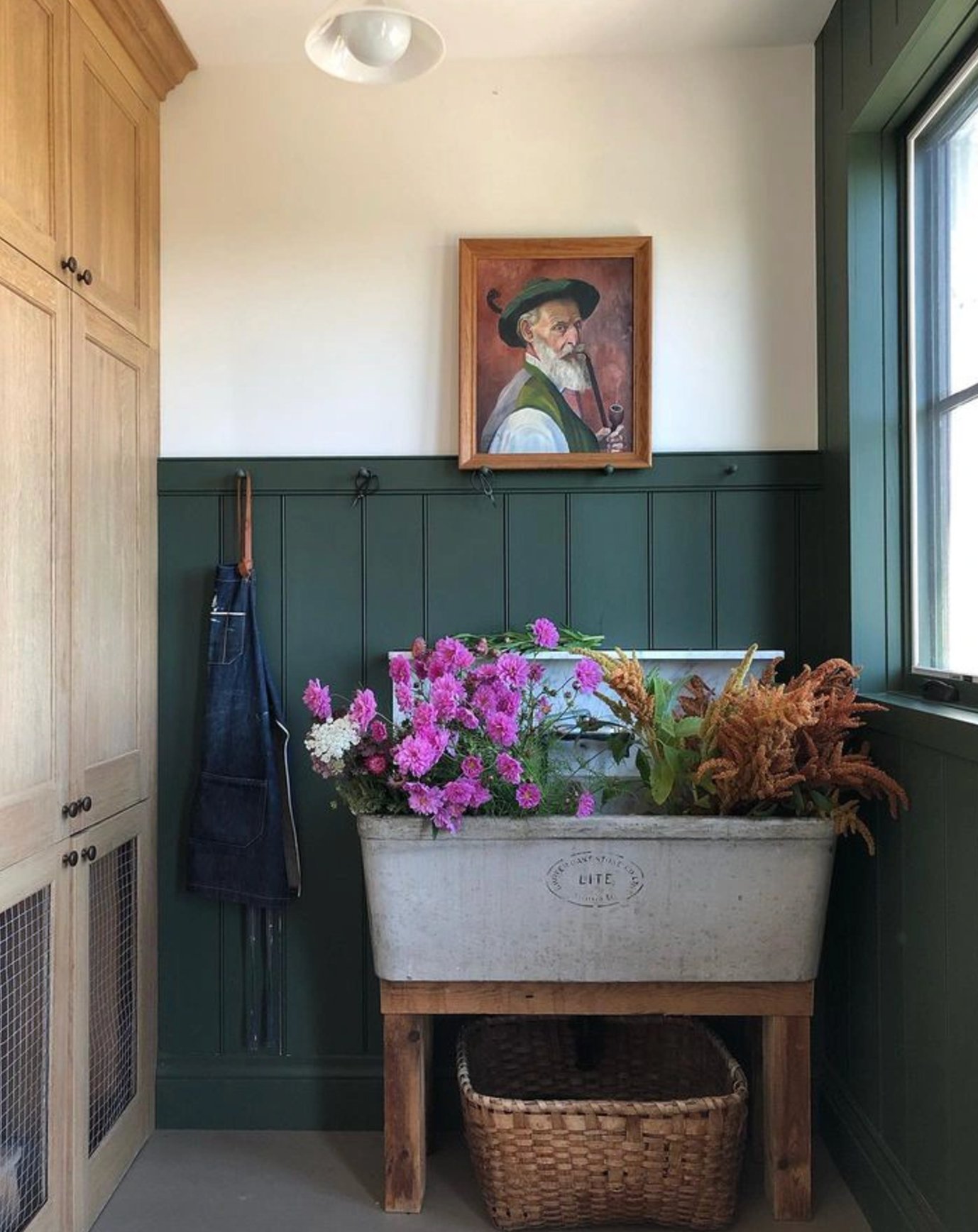 Backwoods by Benjamin Moore in a room