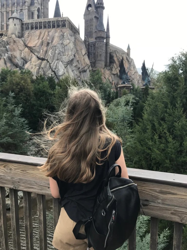 Elizabeth at The Wizarding World of Harry Potter