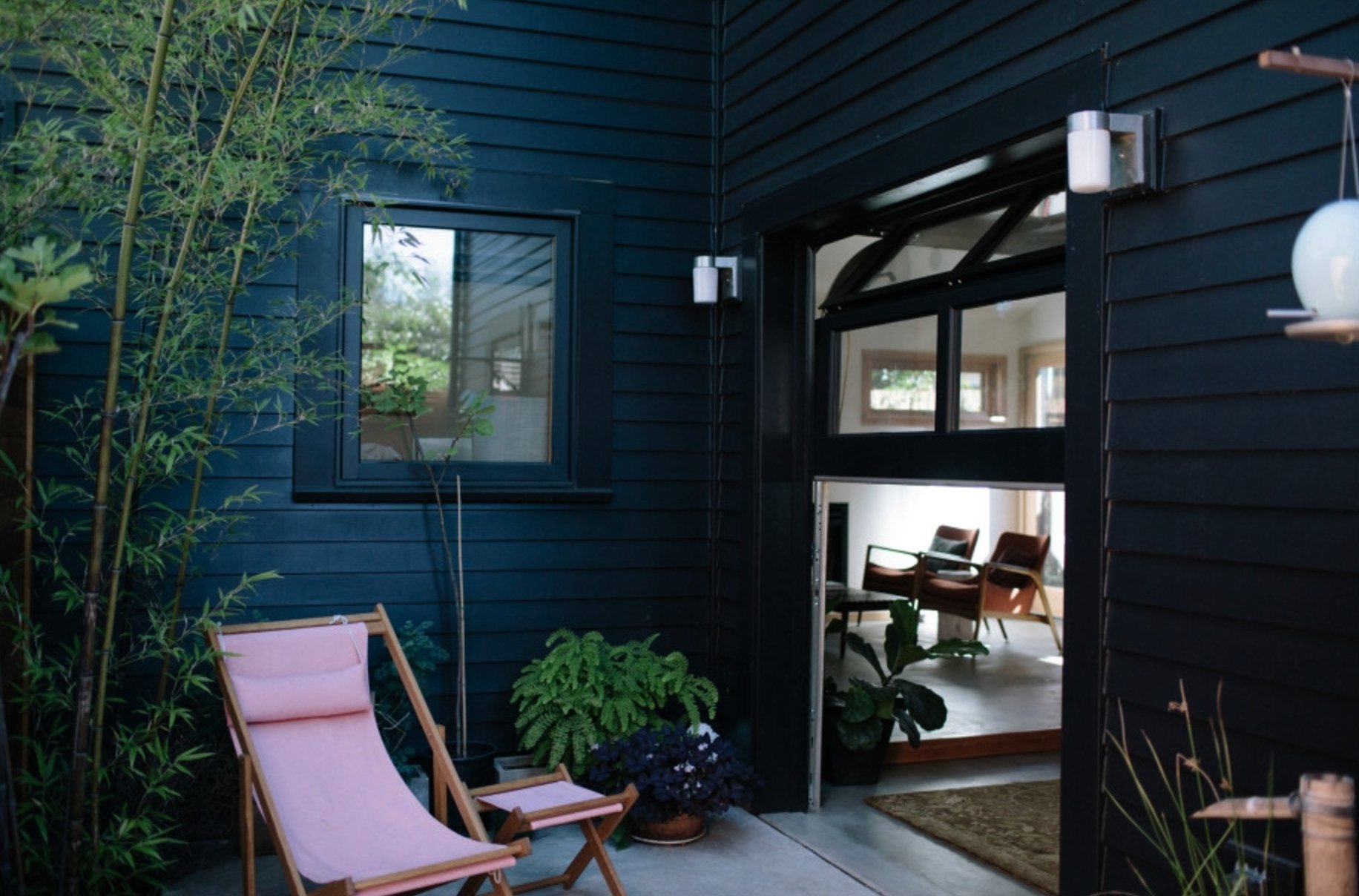 Black Forest Green Benjamin Moore exterior 2