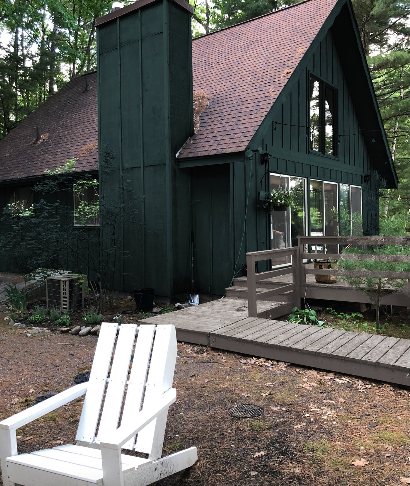 Black Forest Green Benjamin Moore exterior