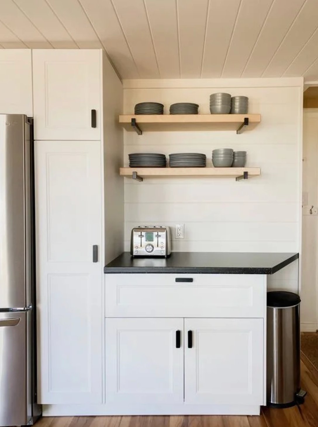 Cloud White by Benjamin Moore kitchen