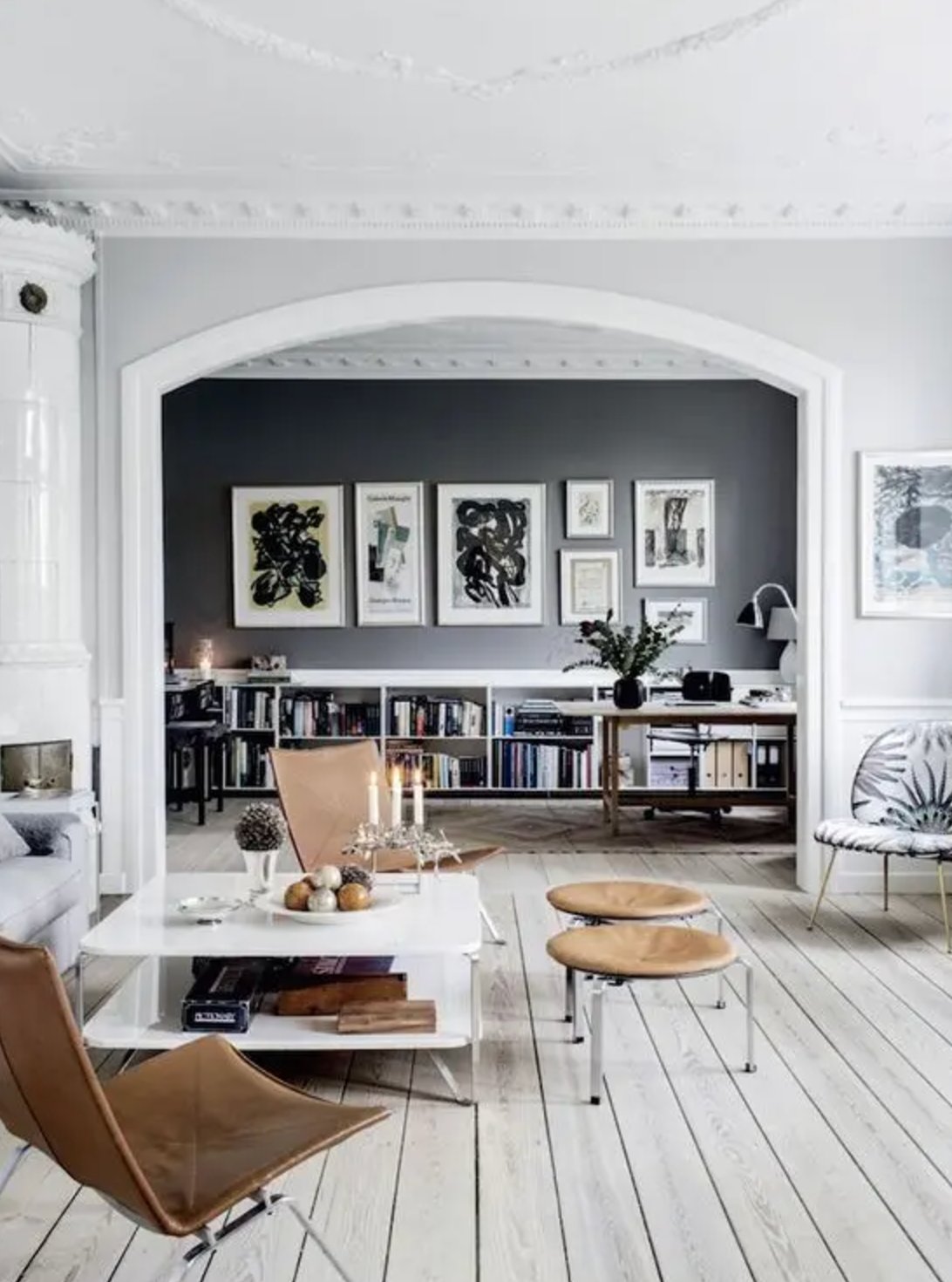 Cool gray flooring example