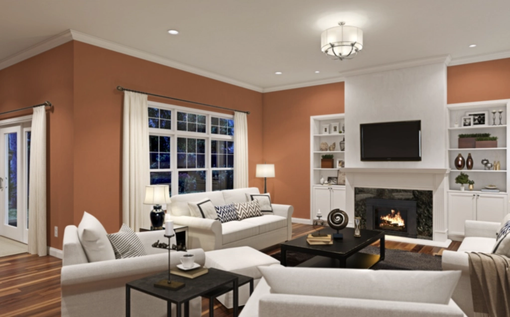 Copper Wire in a living room