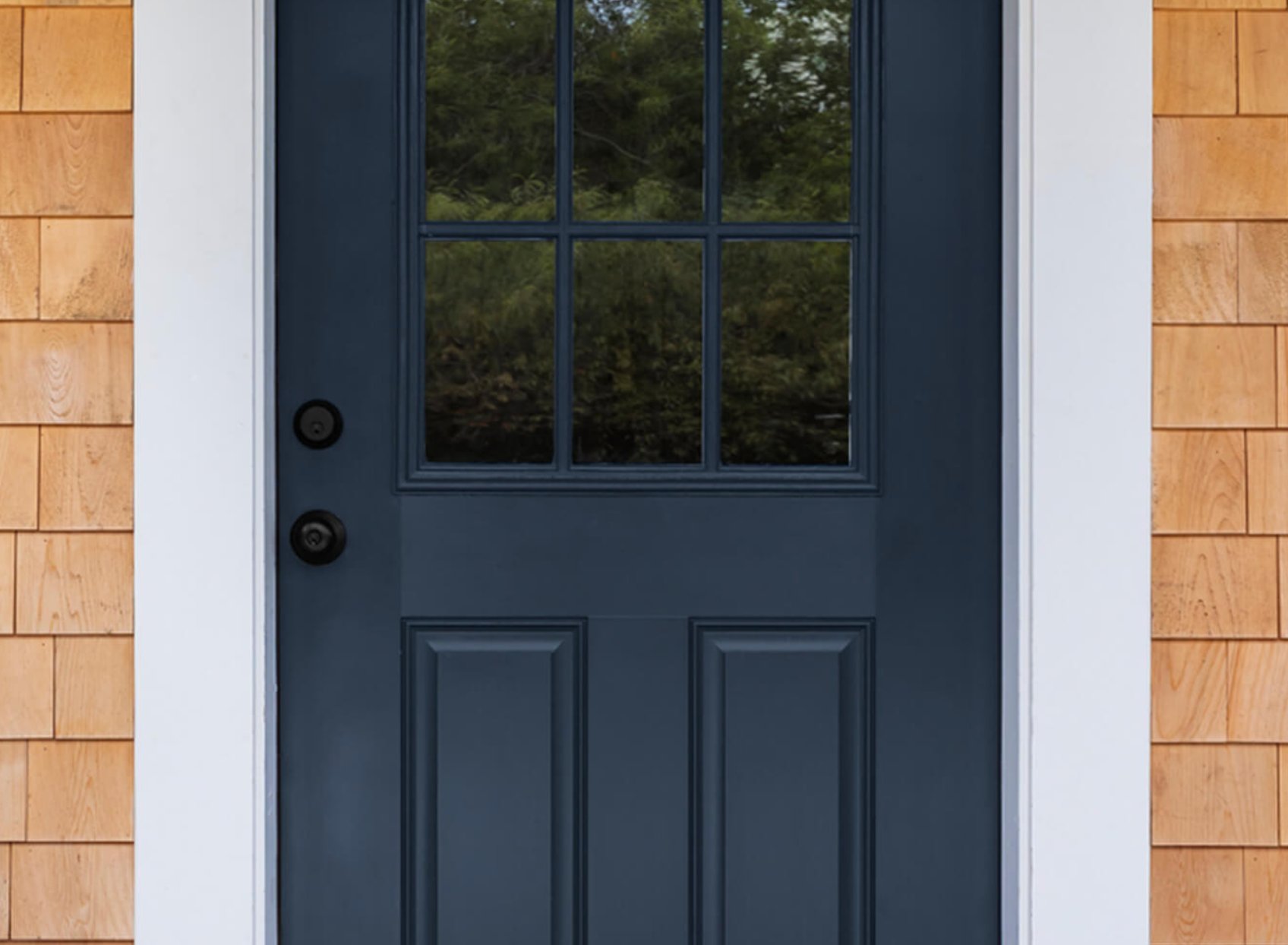 Door Painted With Sherwin Williams Duration
