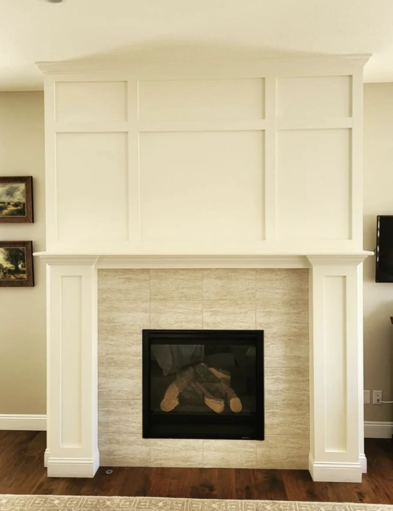 Dover White artificial lighting