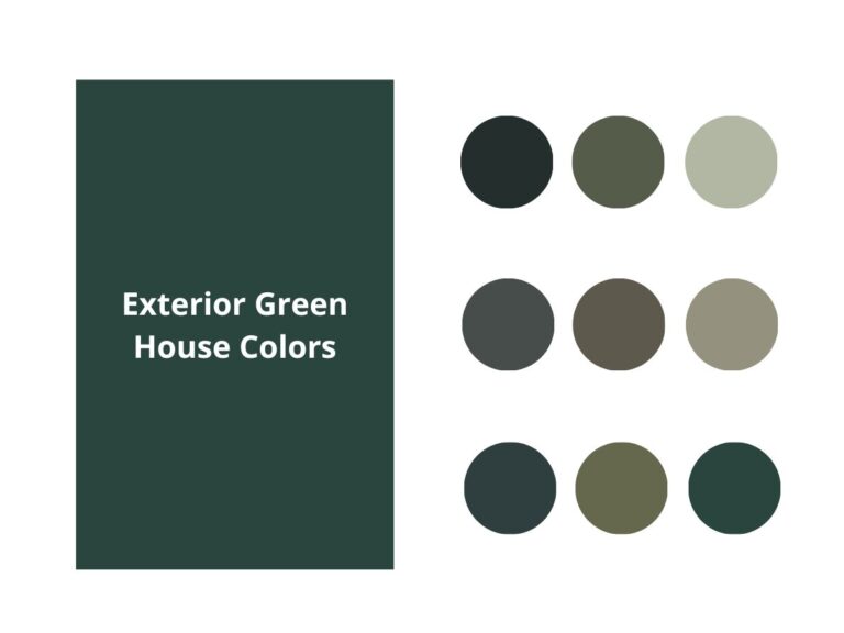 Best Exterior Green House Colors