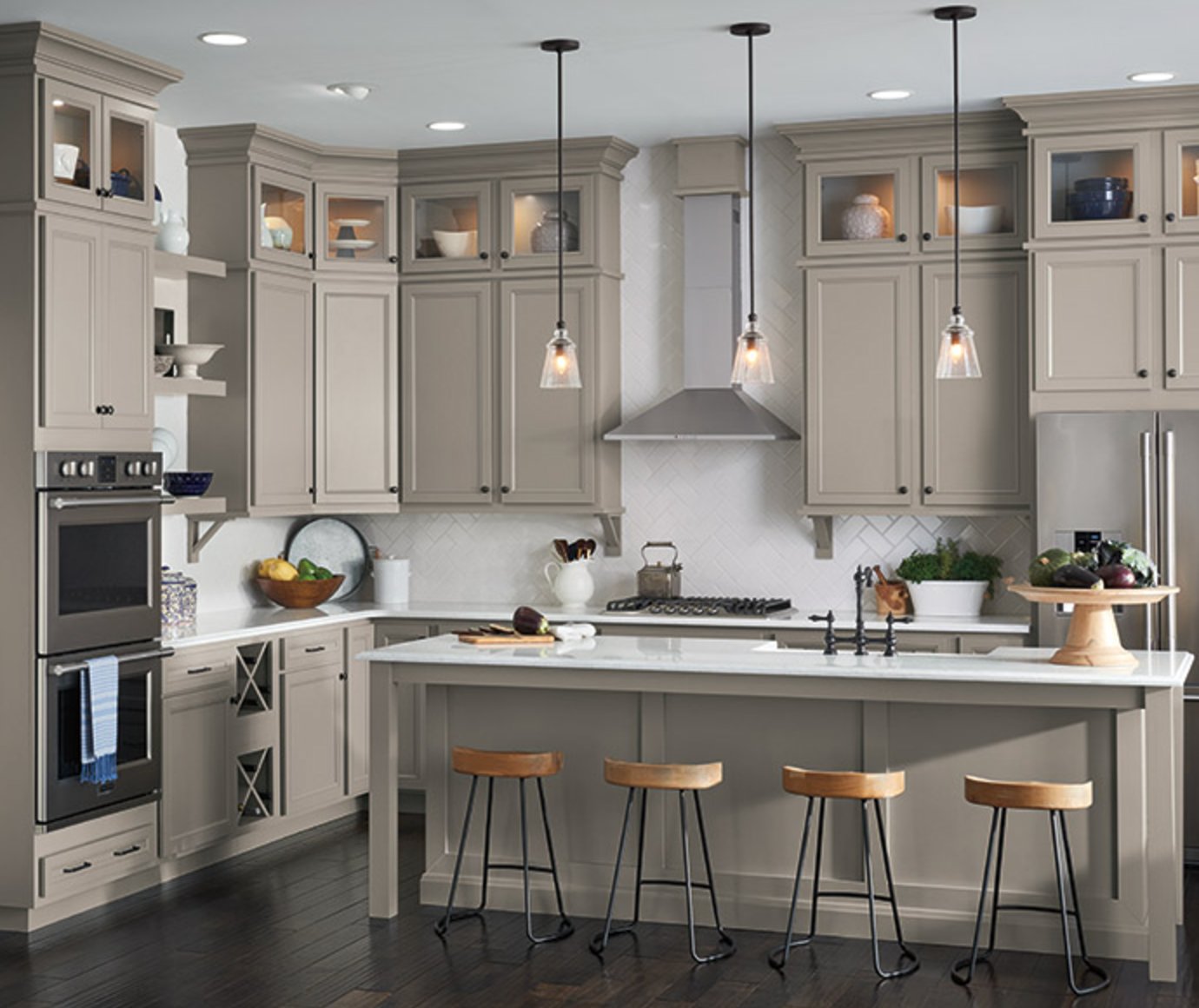 Gray Kitchen Cabinets 3