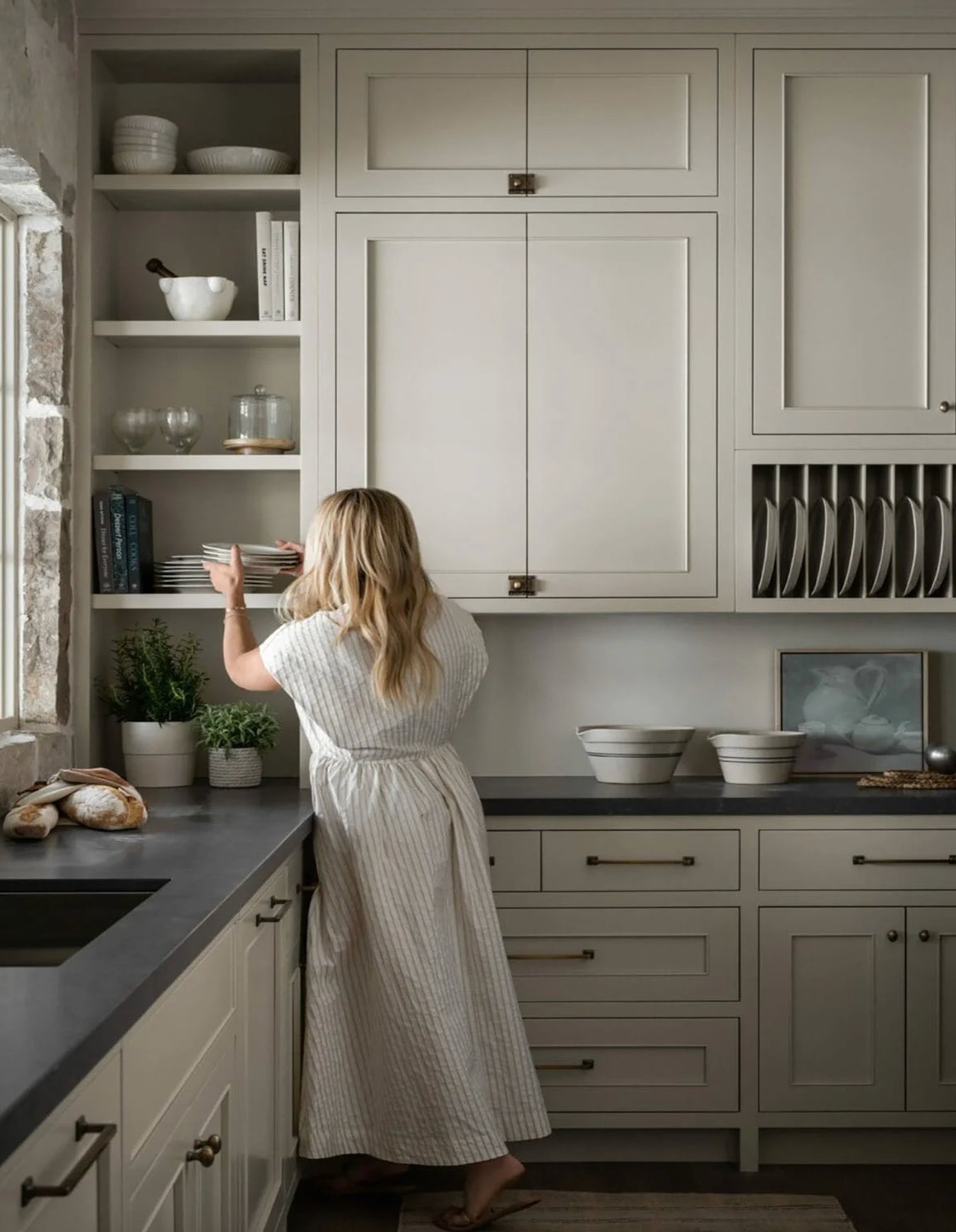 Greige Kitchen Cabinets 3