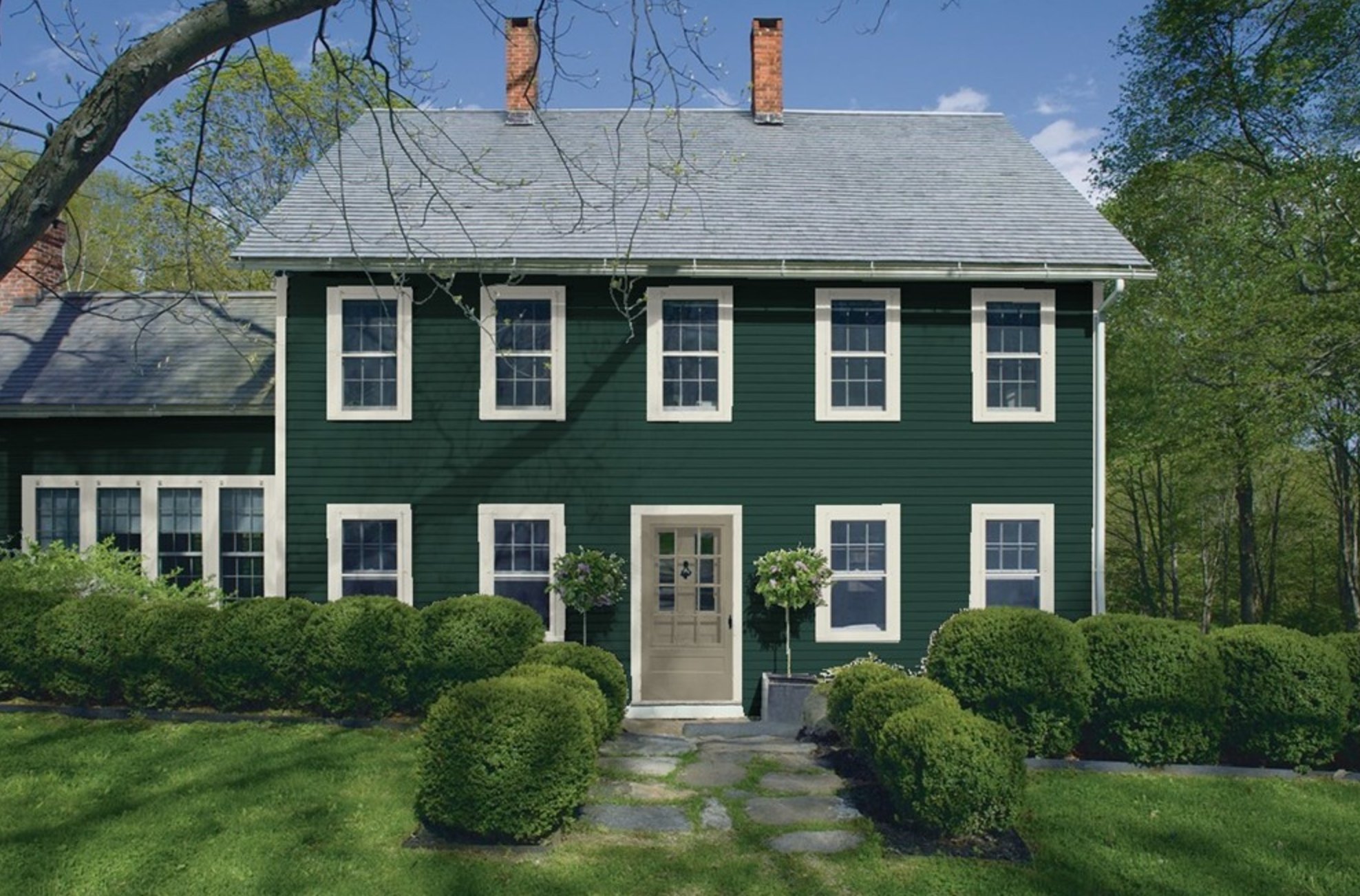 Hunter Green Benjamin Moore Exterior