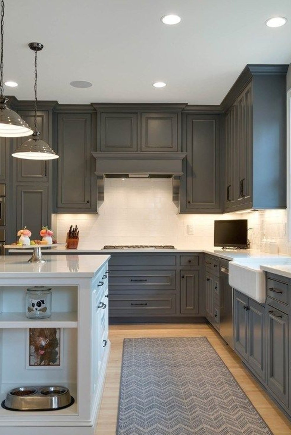 Kendall Charcoal by Benjamin Moore kitchen cabinets