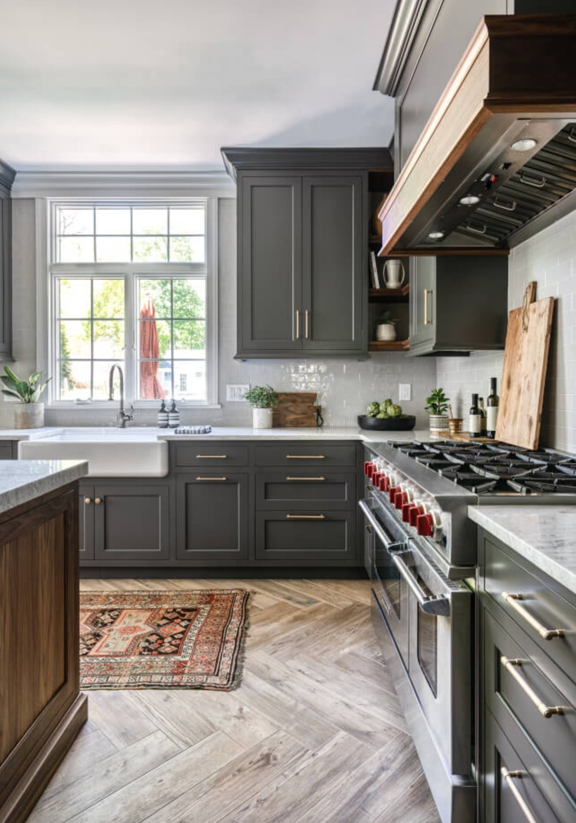 Kendall Charcoal by Benjamin Moore kitchen cabinets