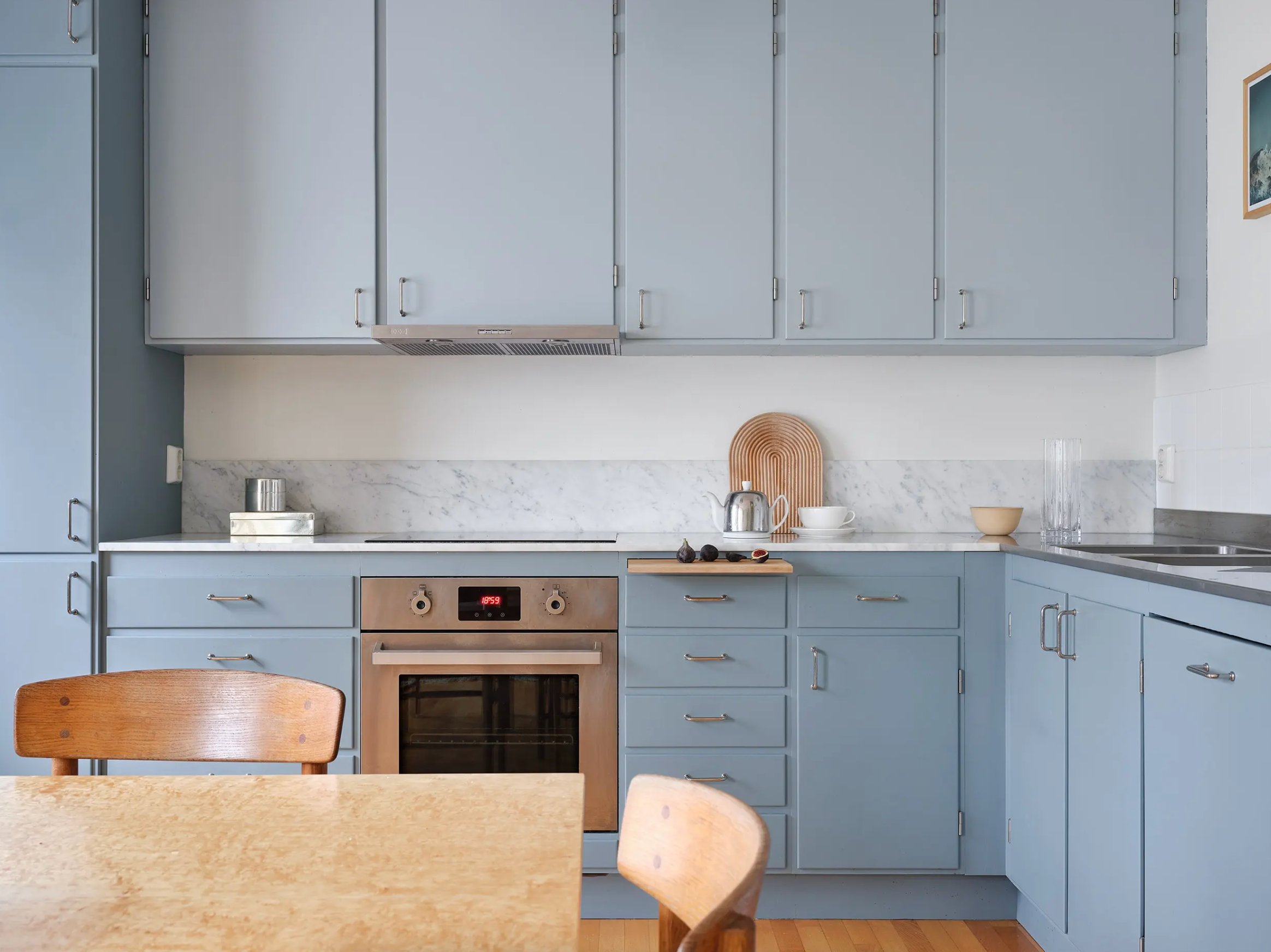 Light Blue Kitchen Cabinets 3
