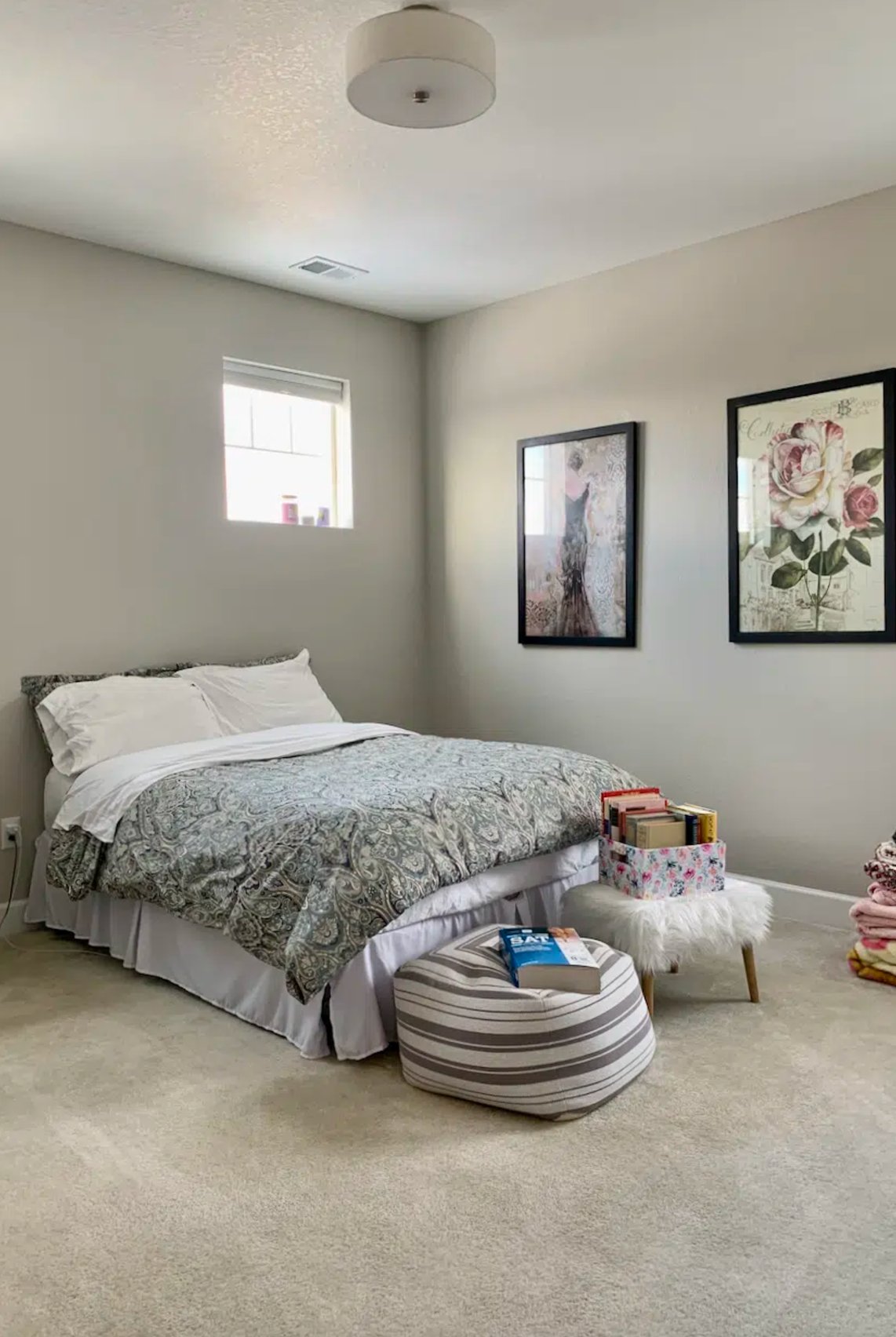 Manchester Tan by Benjamin Moore basement 3