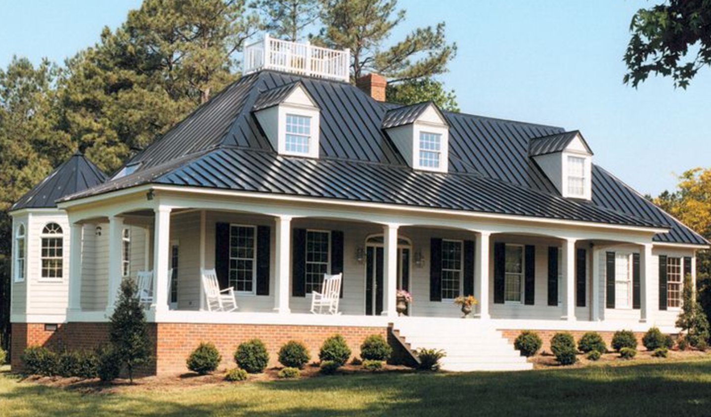 Southern Modern Metal Roof and Siding