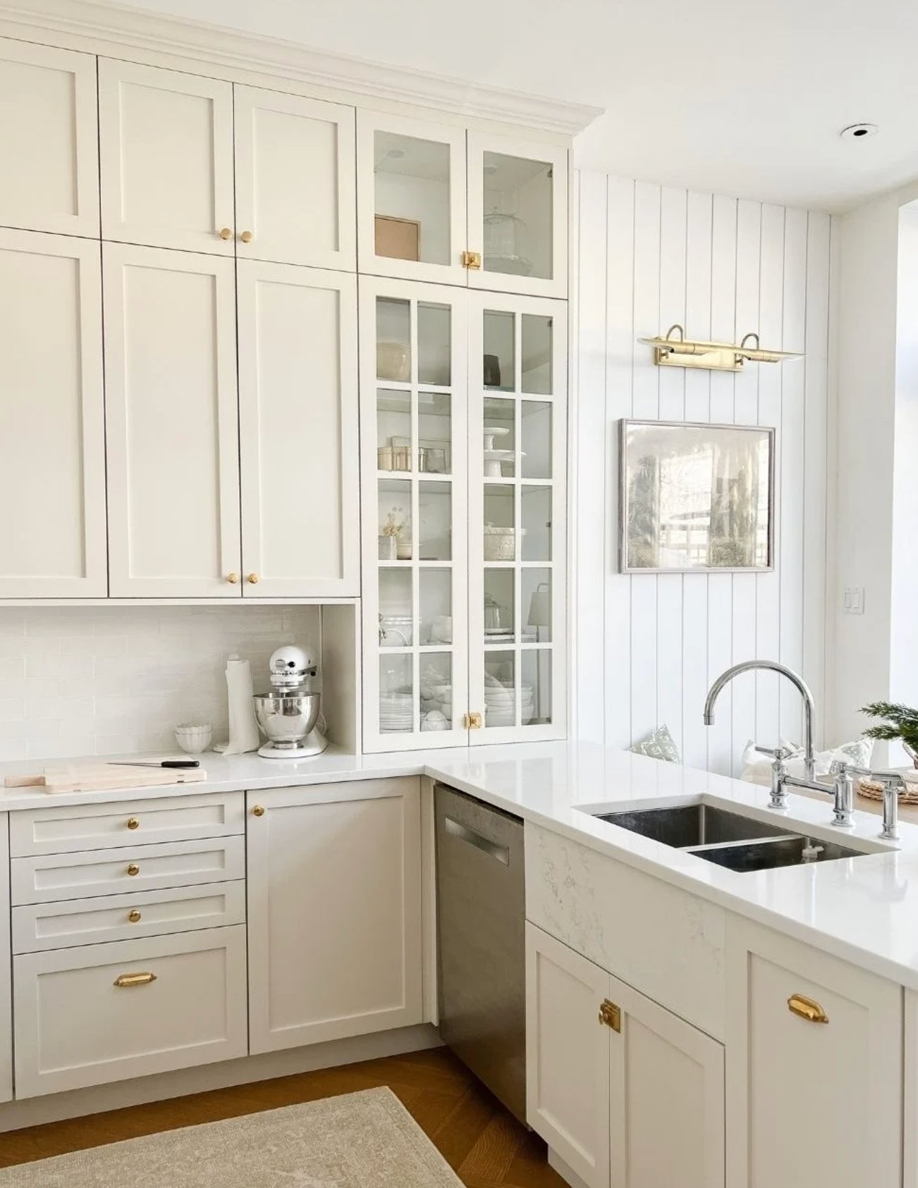 Natural Cream by Benjamin Moore kitchen