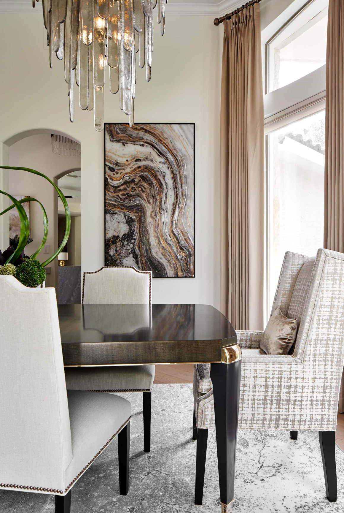 Neutrals in living room