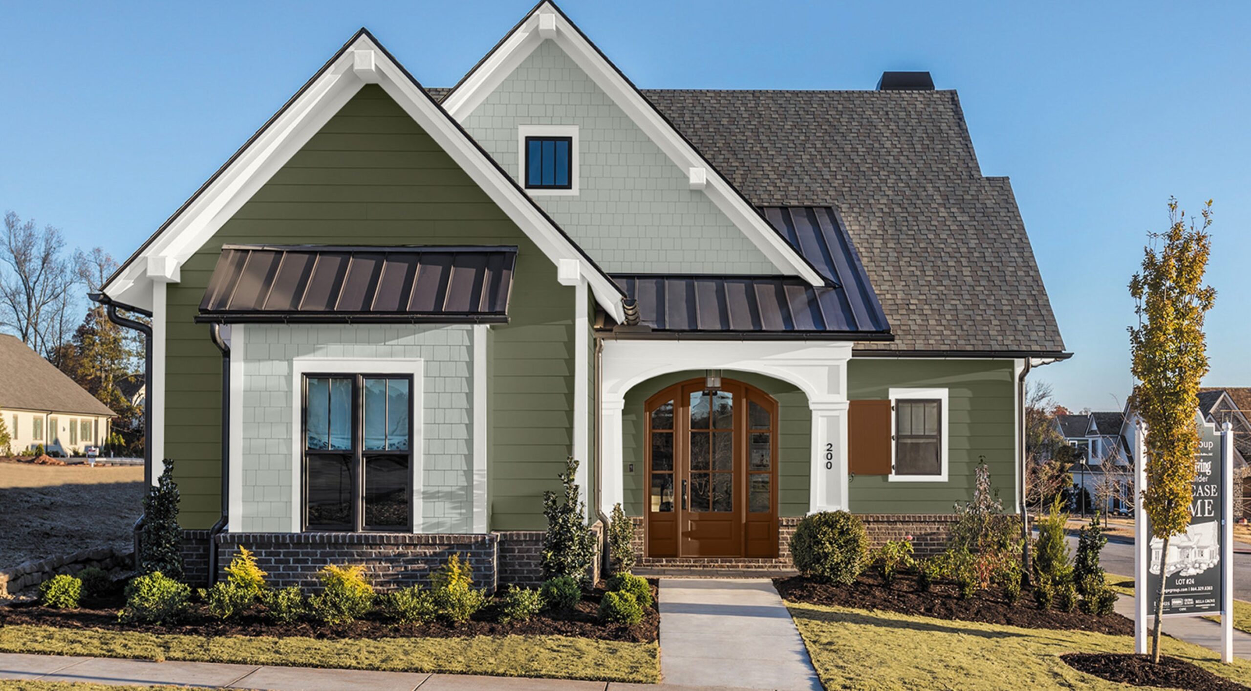 Oakmoss Sherwin Williams Exterior