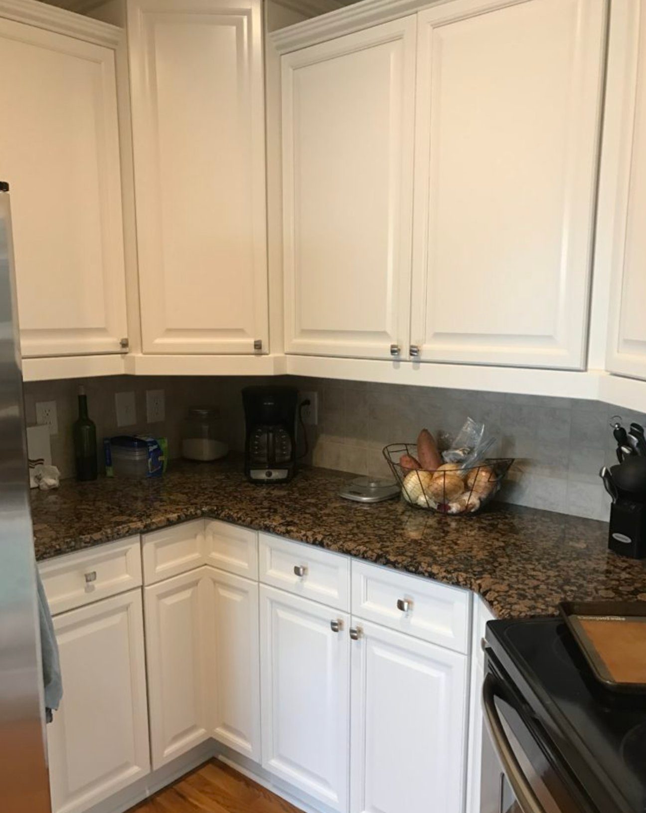 Origami White by Sherwin Williams kitchen 2