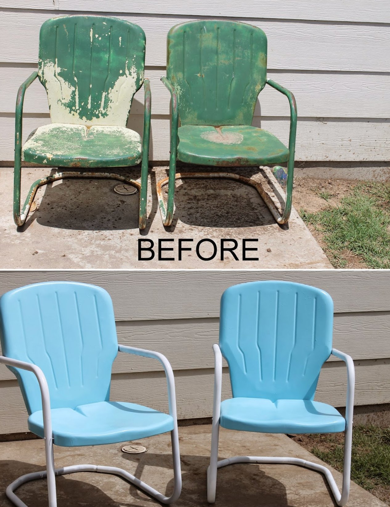 Painted Metal Furniture