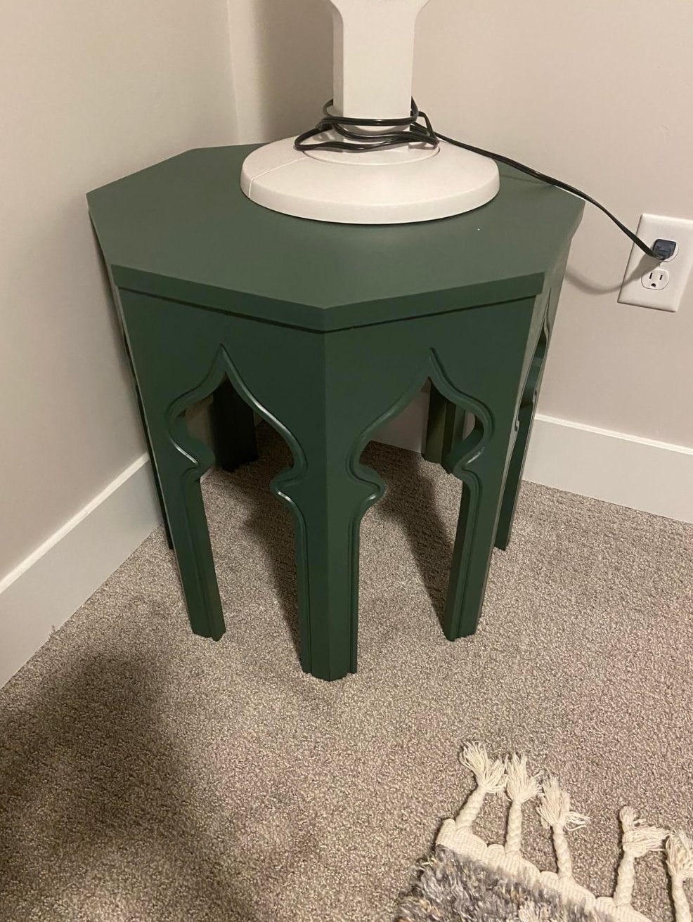 Painted plastic project example
