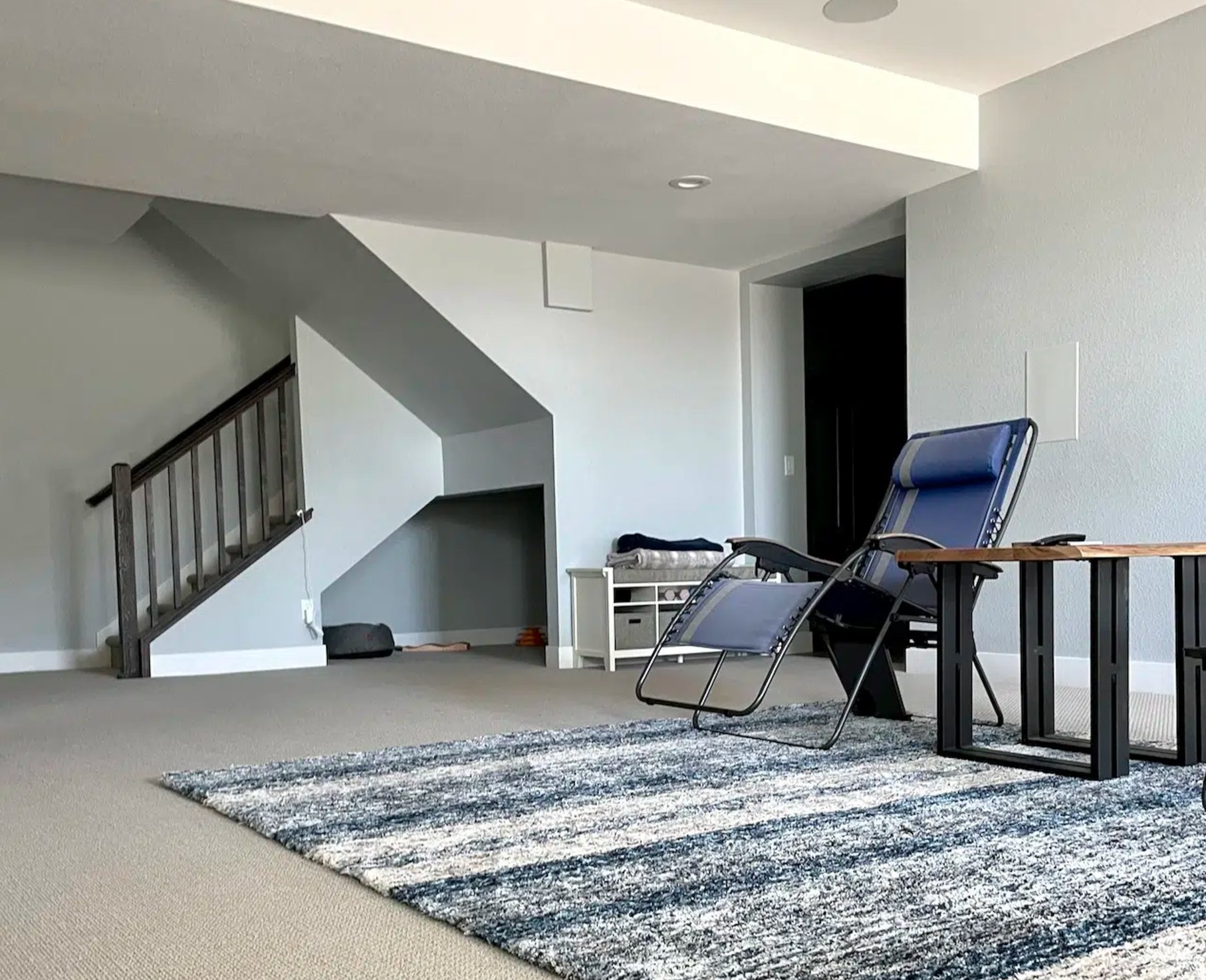 Pebble Beach by Benjamin Moore basement 3