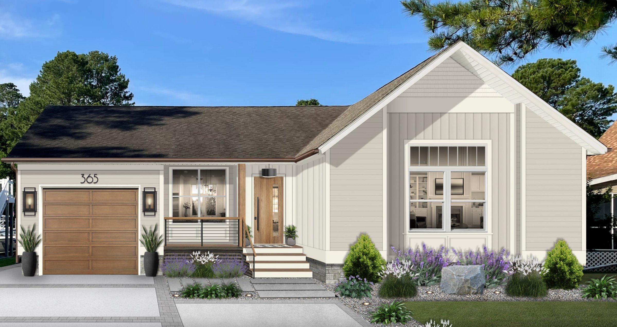 Agreeable Gray by Sherwin Williams exterior
