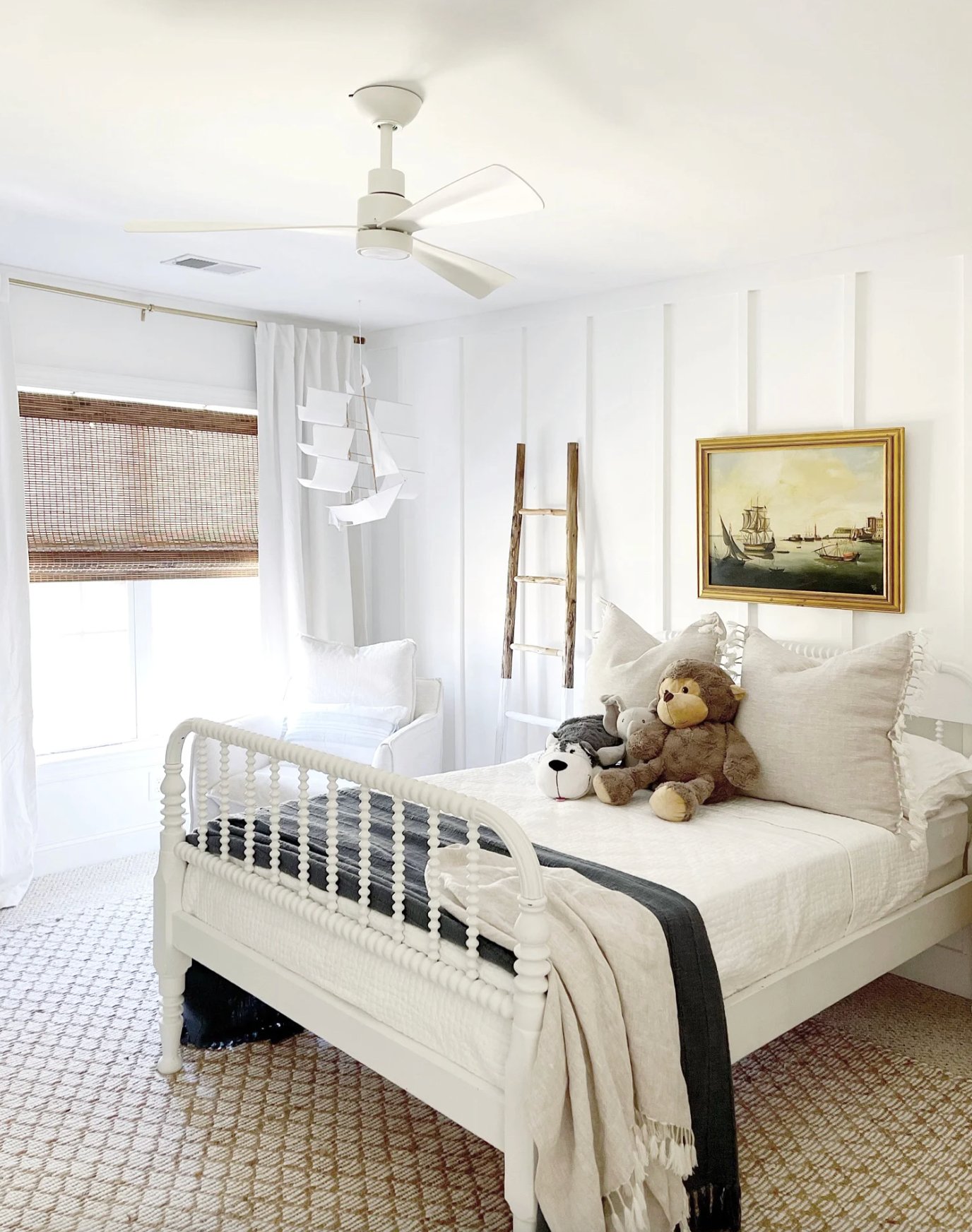 Extra White by Sherwin Williams in bedroom