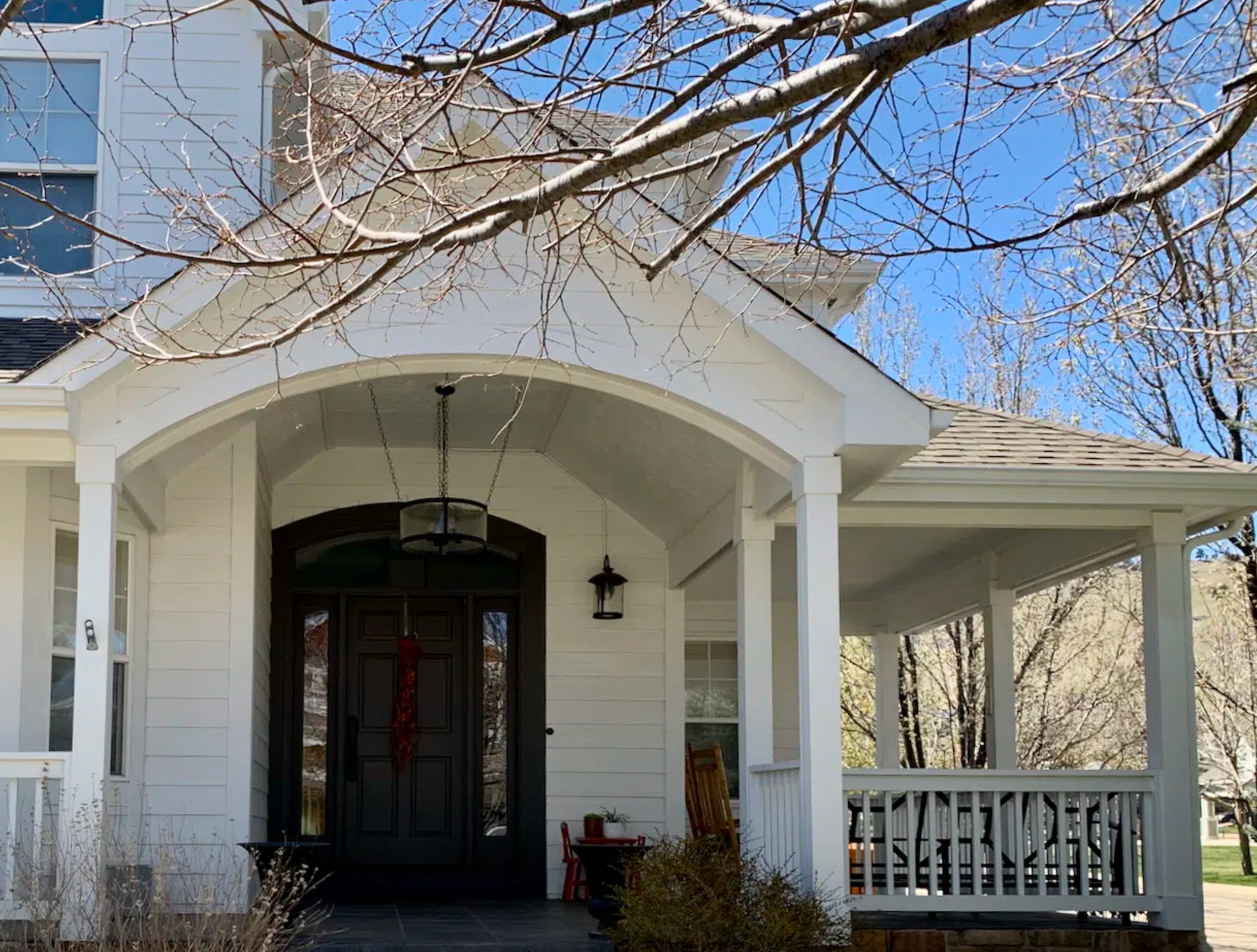 Extra White by Sherwin Williams exterior