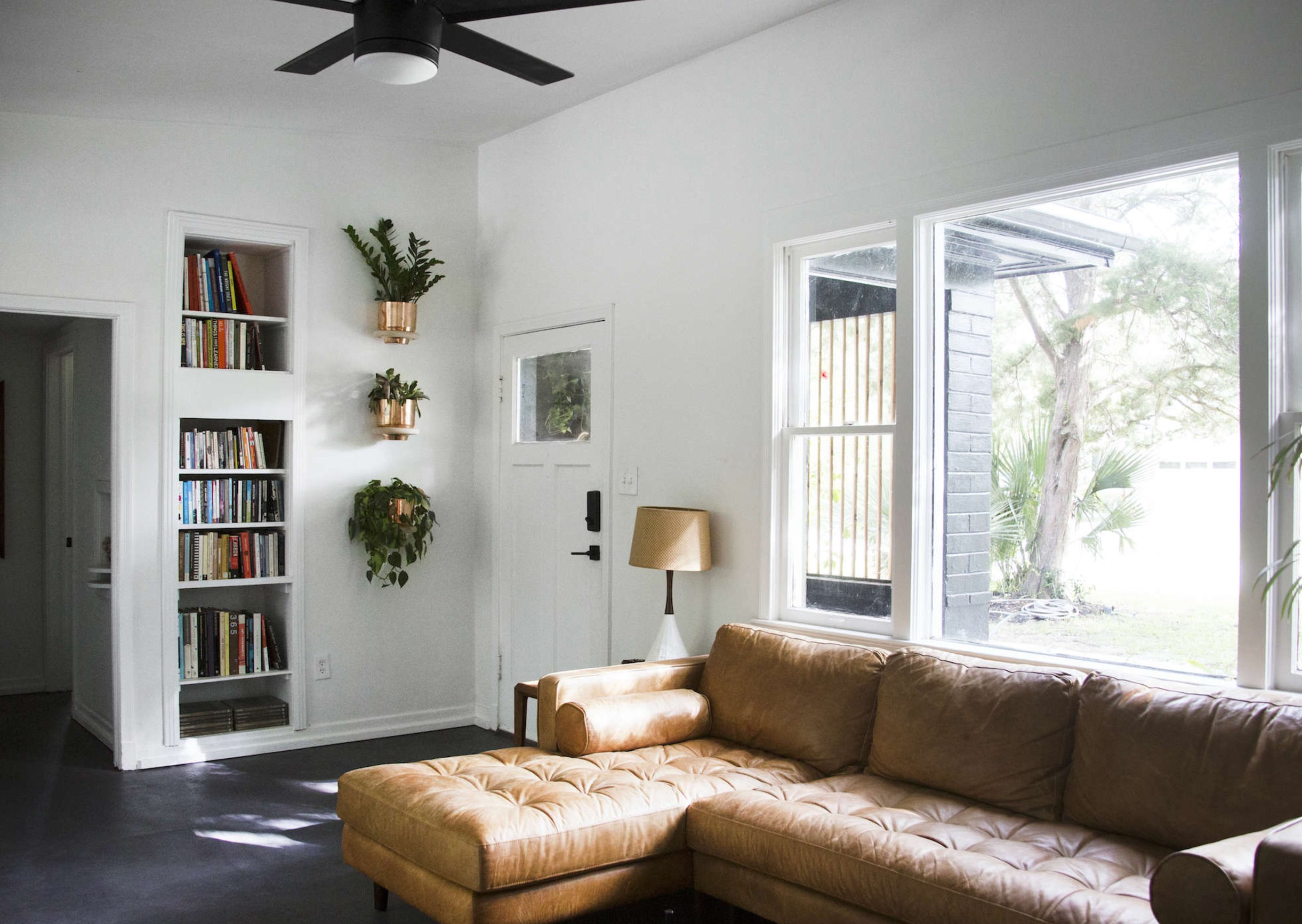 Extra White by Sherwin Williams in living room