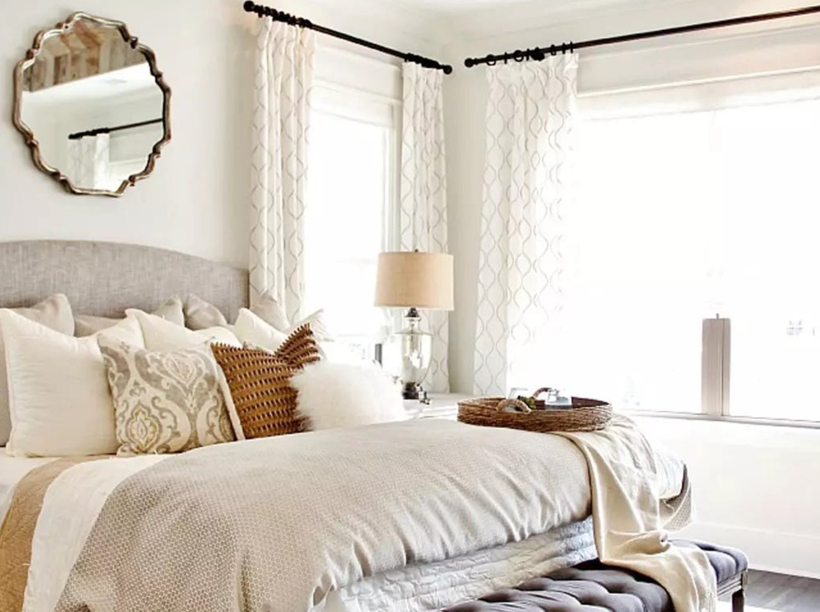 Greek Villa by Sherwin Williams bedroom