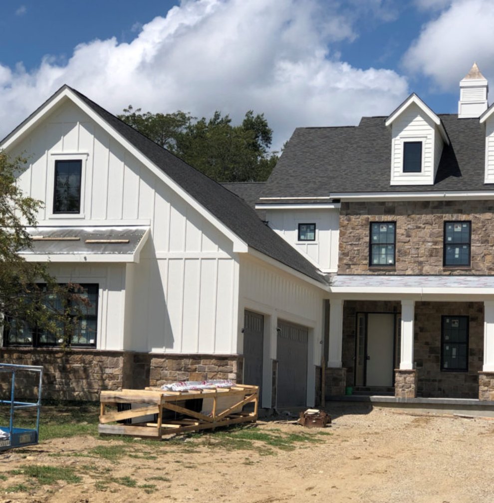 Greek Villa by Sherwin Williams exterior