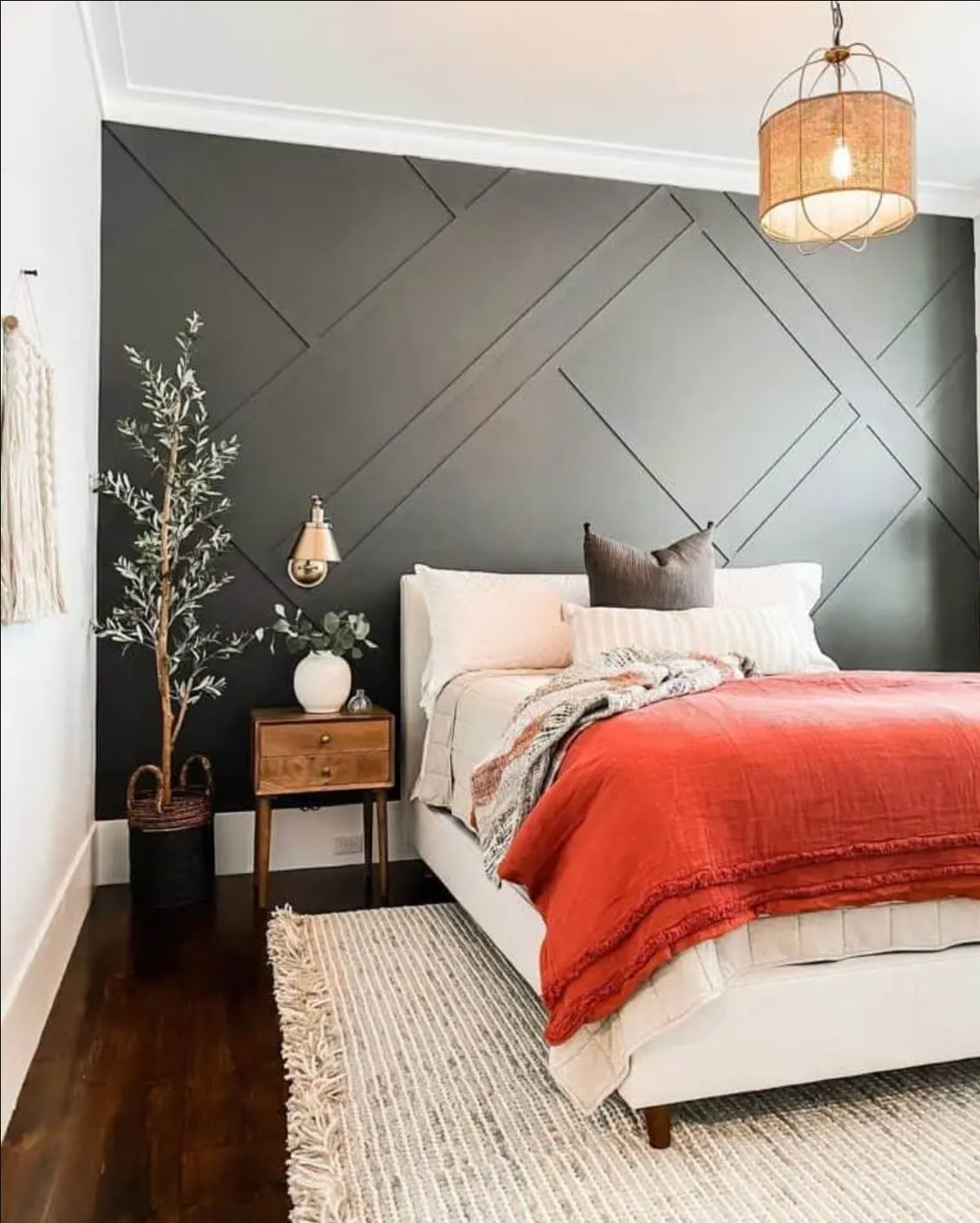 Iron Ore by Sherwin Williams bedroom
